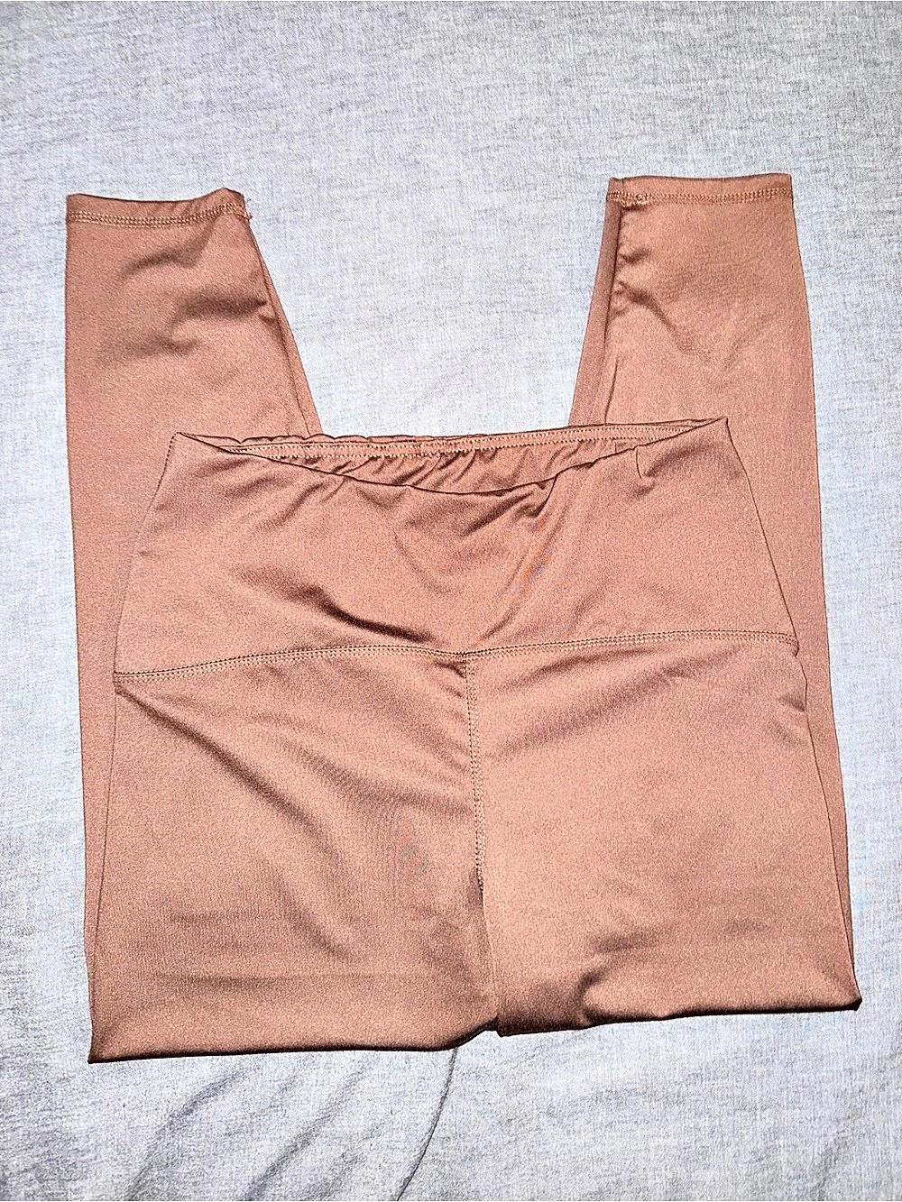 a new day Women's Leggings in Brown Size Large